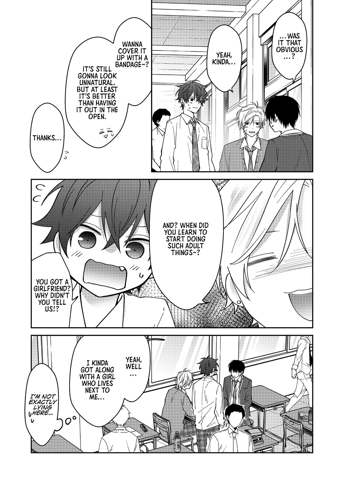 Sensitive Boy Chapter 42 page 10 - Chapter 42: First Kiss