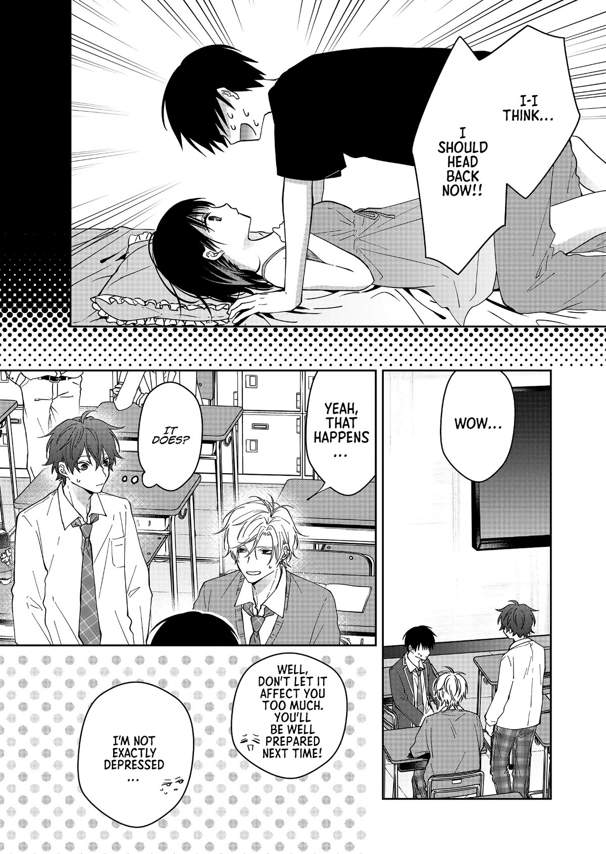 Sensitive Boy Chapter 42 page 13 - Chapter 42: First Kiss