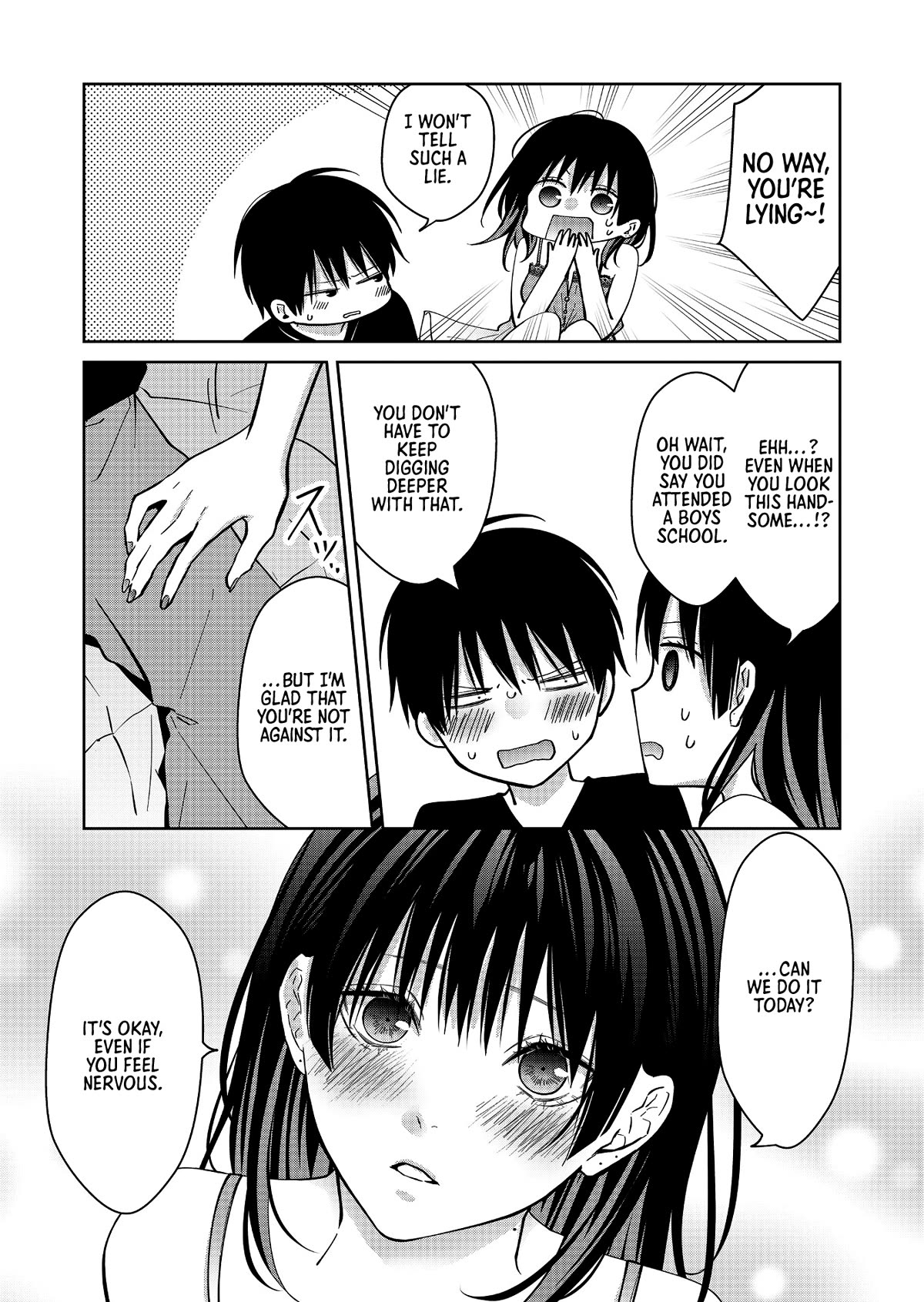 Sensitive Boy Chapter 42 page 4 - Chapter 42: First Kiss