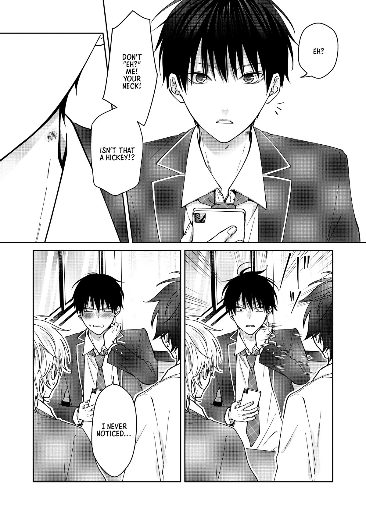 Sensitive Boy Chapter 42 page 9 - Chapter 42: First Kiss
