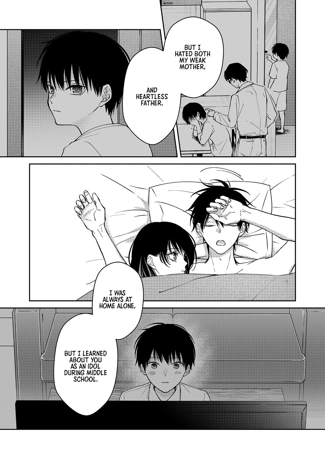 Sensitive Boy Chapter 44 page 7 - Chapter 44: Hope to Live