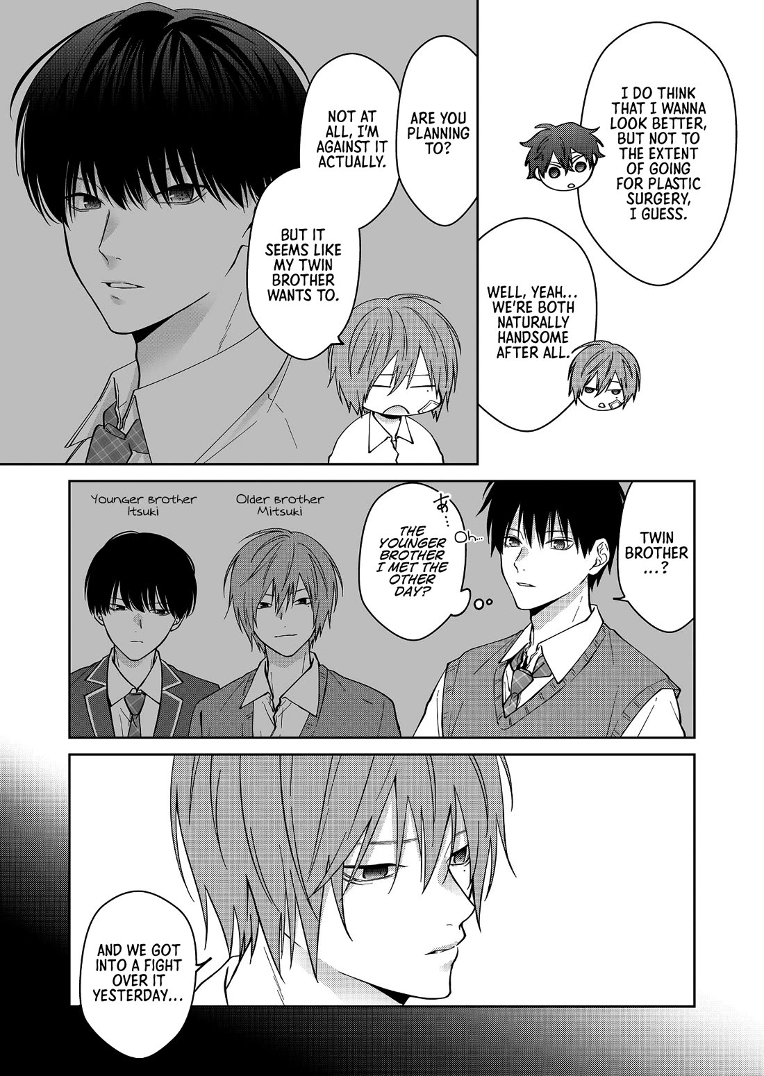 Sensitive Boy Chapter 45 page 6 - Chapter 45: Complex