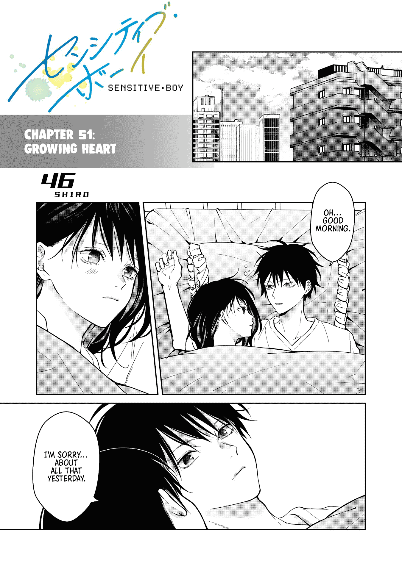 Sensitive Boy Chapter 51 page 1 - Chapter 51: Growing Heart