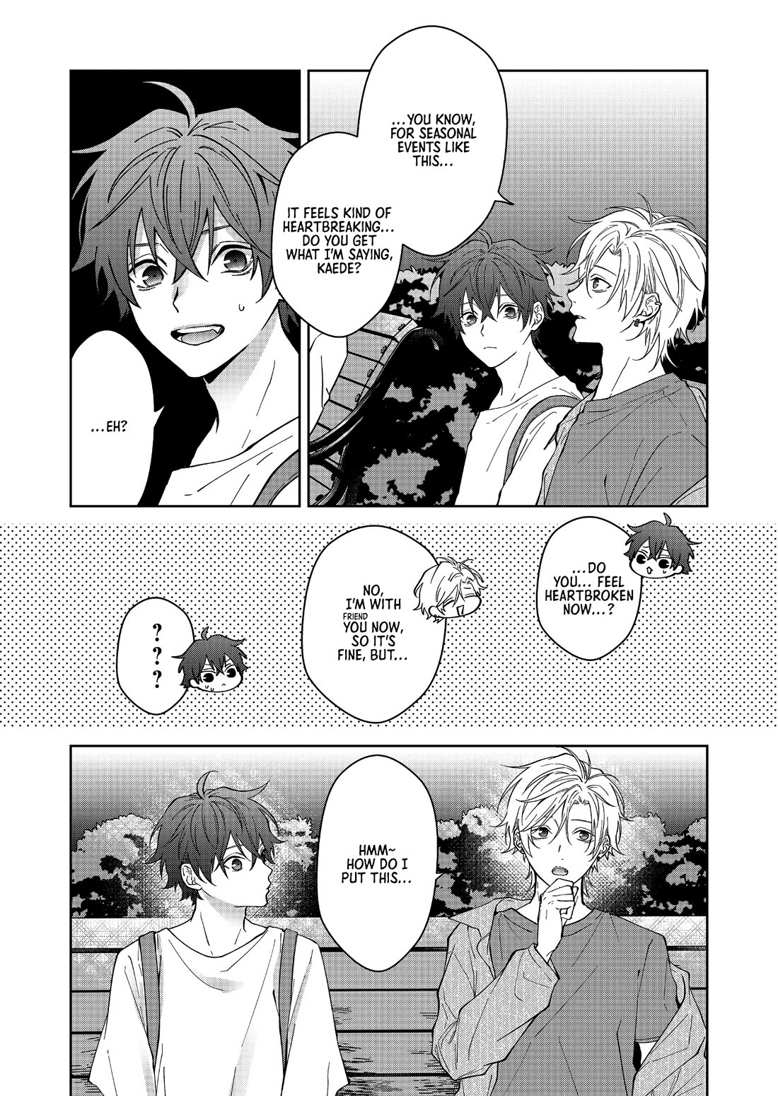 Sensitive Boy Chapter 53 page 10 - Chapter 53: Friends and Lovers