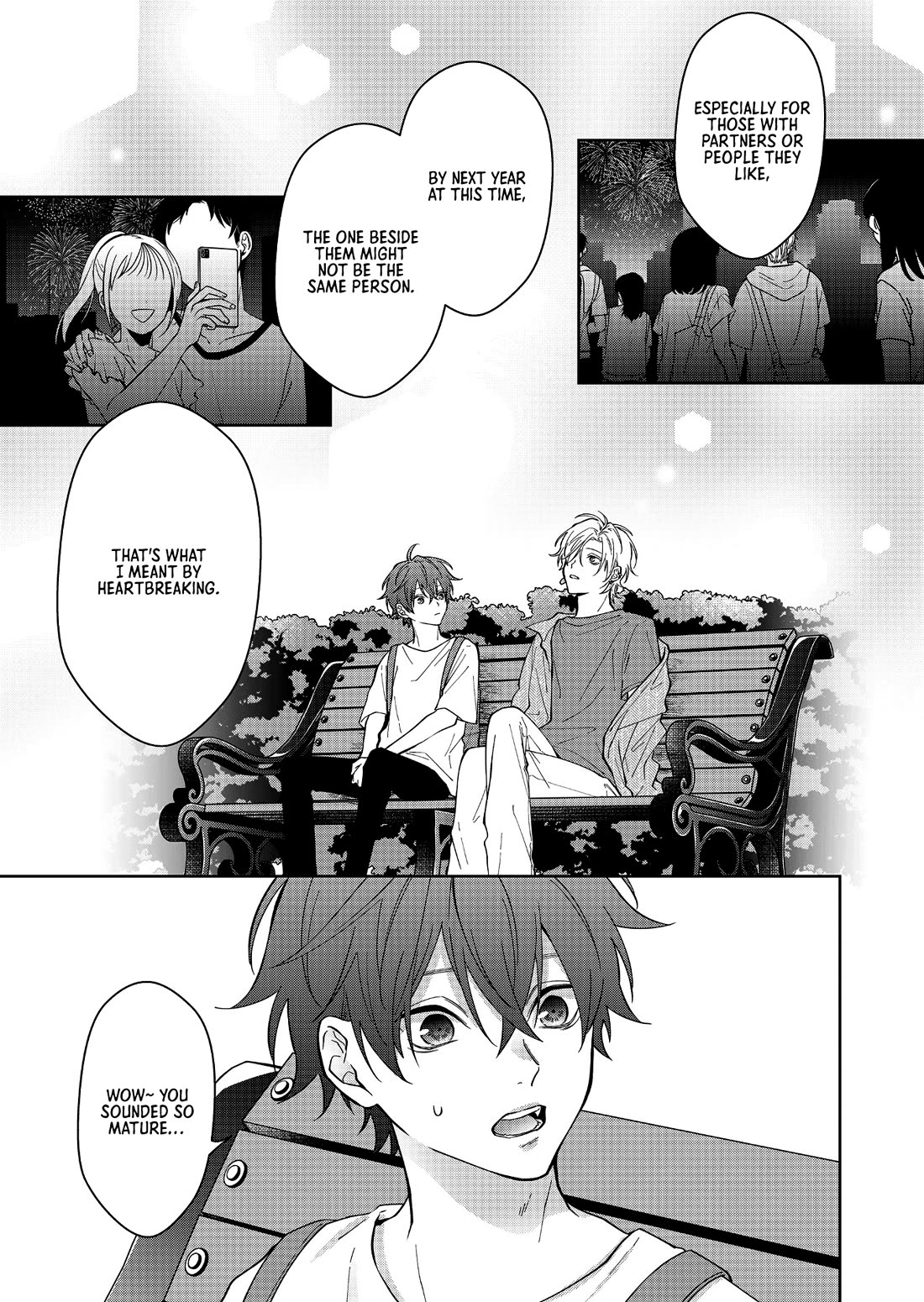 Sensitive Boy Chapter 53 page 11 - Chapter 53: Friends and Lovers