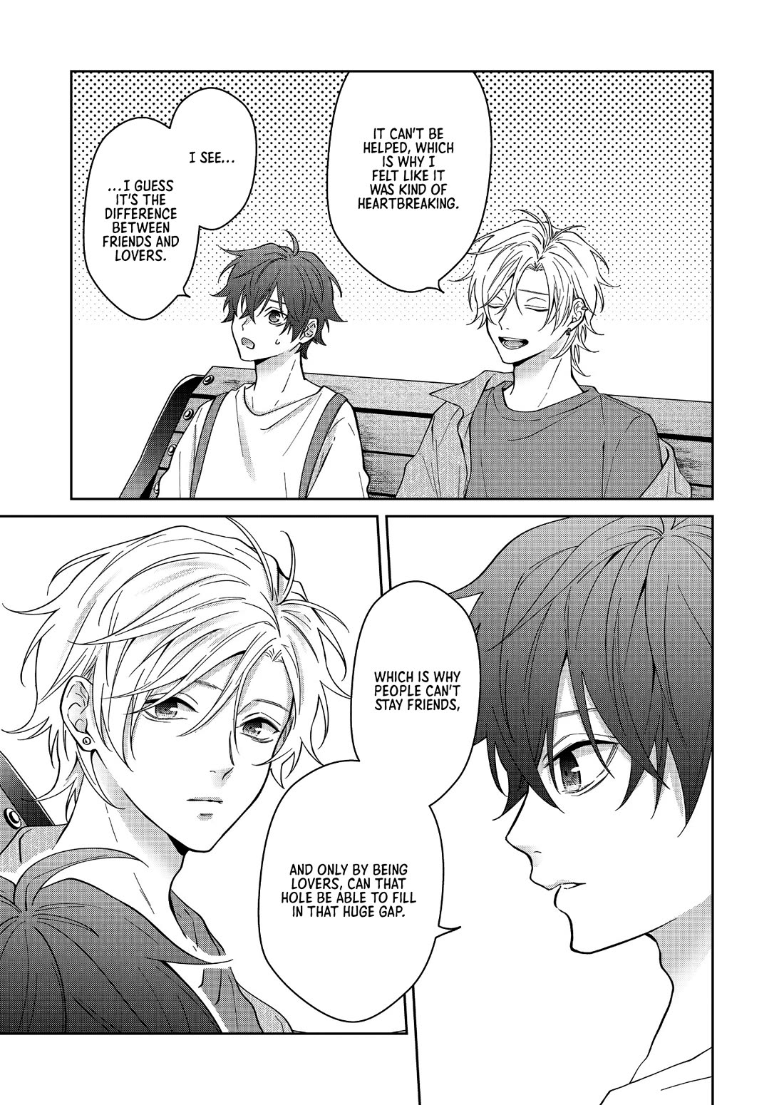 Sensitive Boy Chapter 53 page 14 - Chapter 53: Friends and Lovers