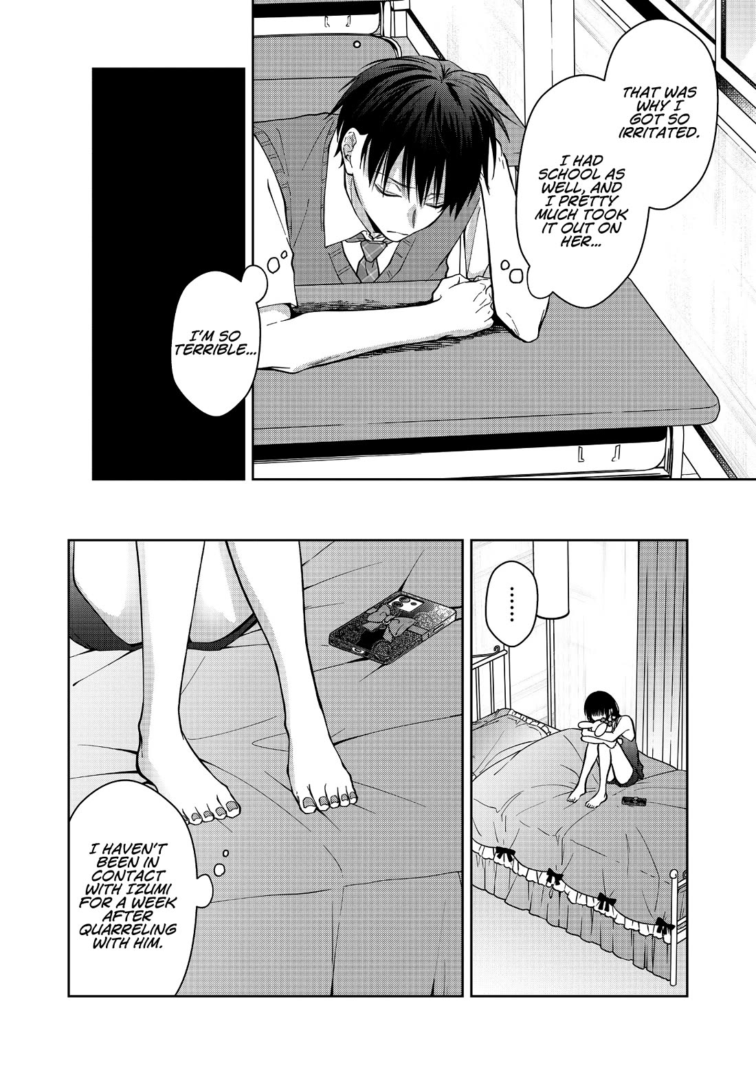 Sensitive Boy Chapter 53 page 4 - Chapter 53: Friends and Lovers
