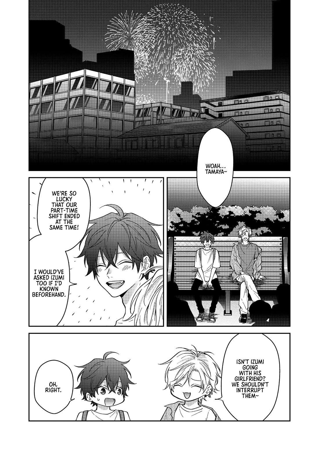 Sensitive Boy Chapter 53 page 9 - Chapter 53: Friends and Lovers