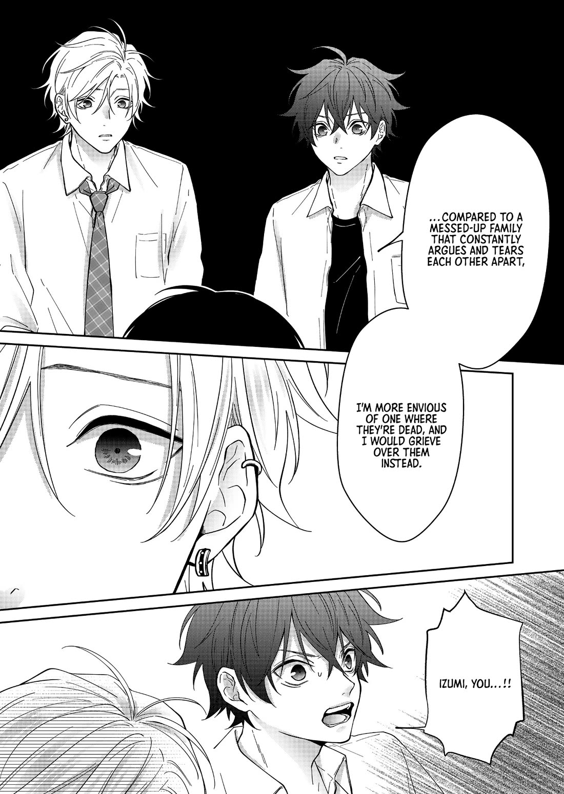 Sensitive Boy Chapter 56 page 12 - Chapter 56: You guys would not understand