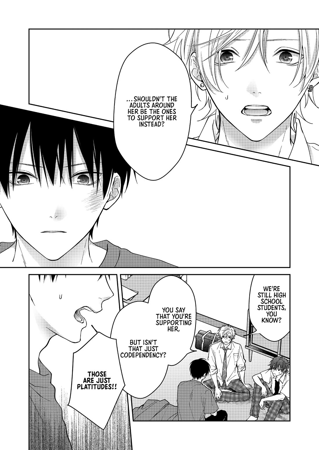 Sensitive Boy Chapter 56 page 6 - Chapter 56: You guys would not understand