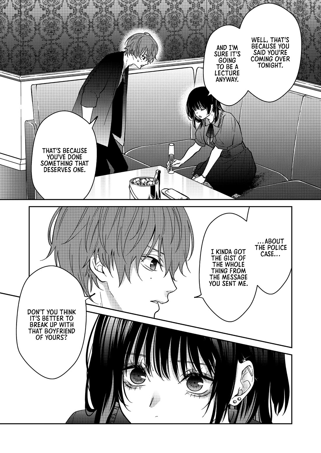 Sensitive Boy Chapter 57 page 2 - Chapter 57: Kanon and Yamato