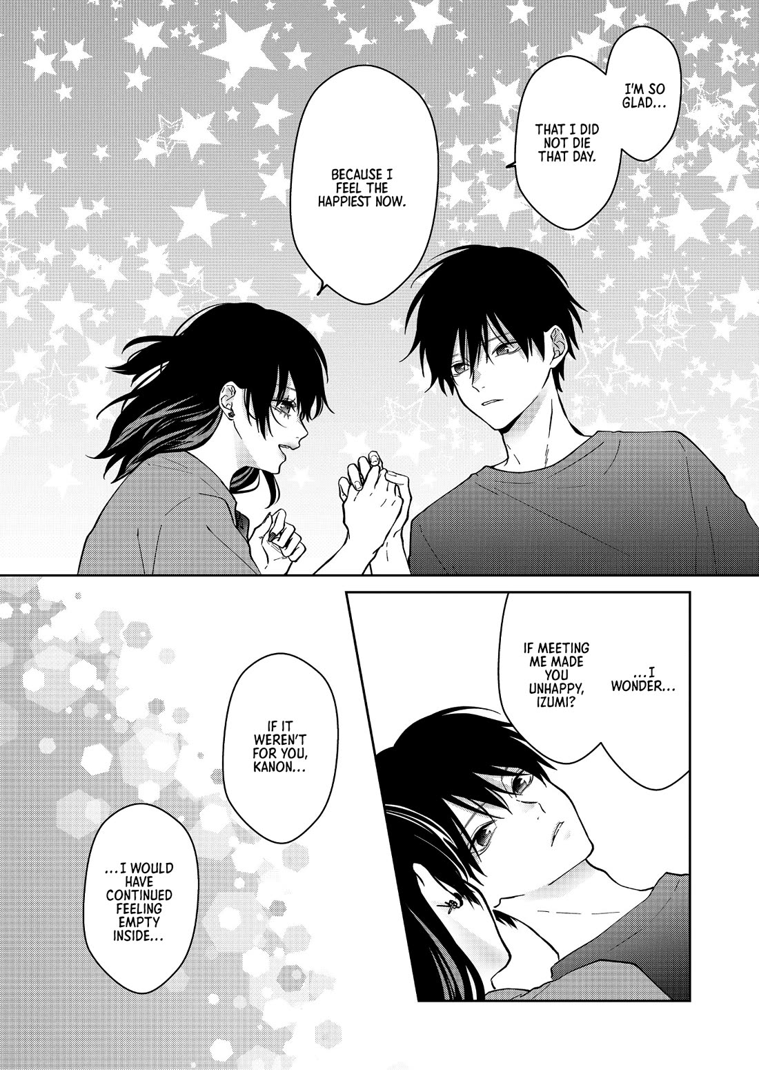 Sensitive Boy Chapter 58 page 10 - Chapter 58: I'm the happiest now