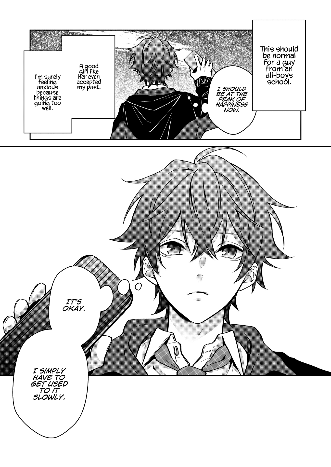 Sensitive Boy Chapter 6 page 13 - Chapter 6: Is this fine?