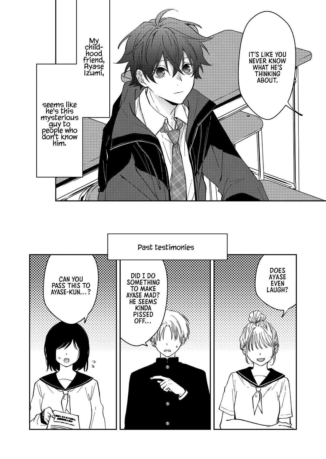 Sensitive Boy Chapter 61.5 page 2 - Chapter 61.5: Extras