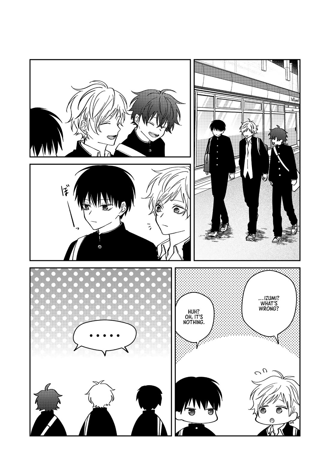 Sensitive Boy Chapter 61.5 page 5 - Chapter 61.5: Extras