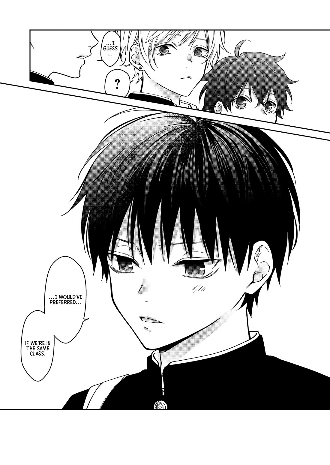 Sensitive Boy Chapter 61.5 page 6 - Chapter 61.5: Extras