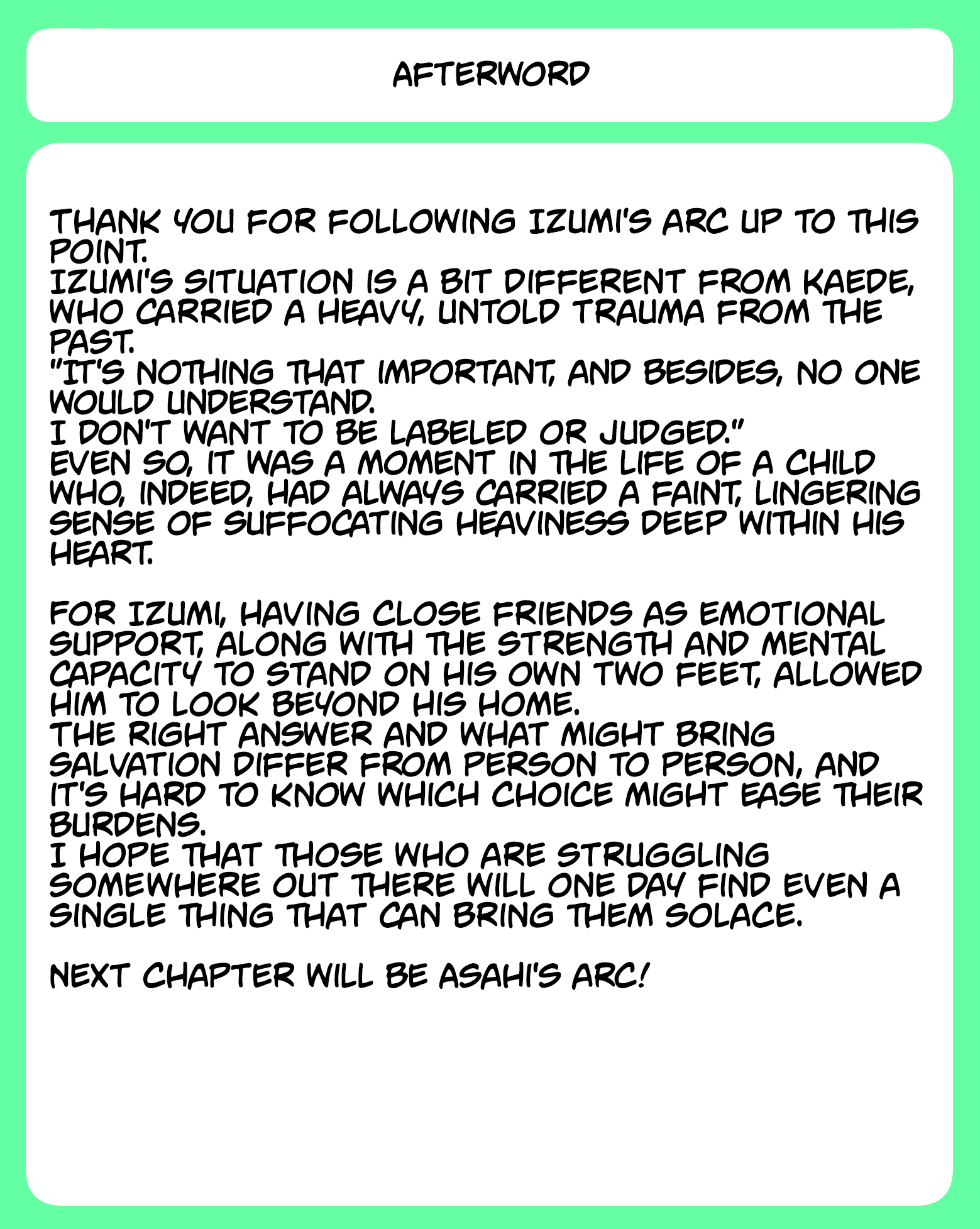 Sensitive Boy Chapter 61 page 18 - Chapter 61: The Boy's Radiance