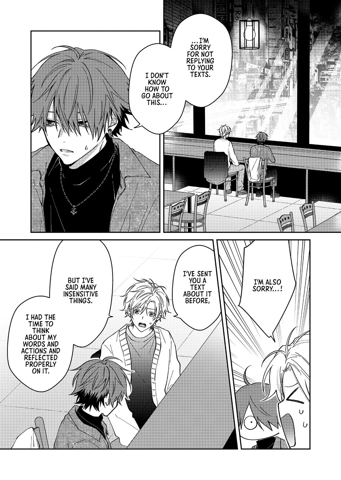 Sensitive Boy Chapter 64 page 14 - Chapter 64: Circumstances on "this side"
