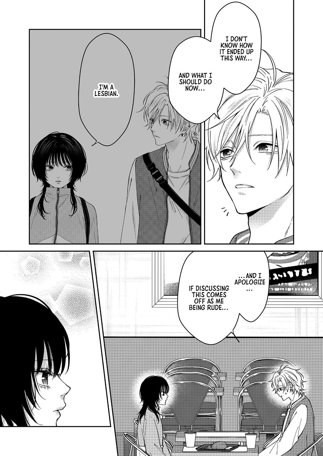 Sensitive Boy Chapter 64 page 3 - Chapter 64: Circumstances on "this side"