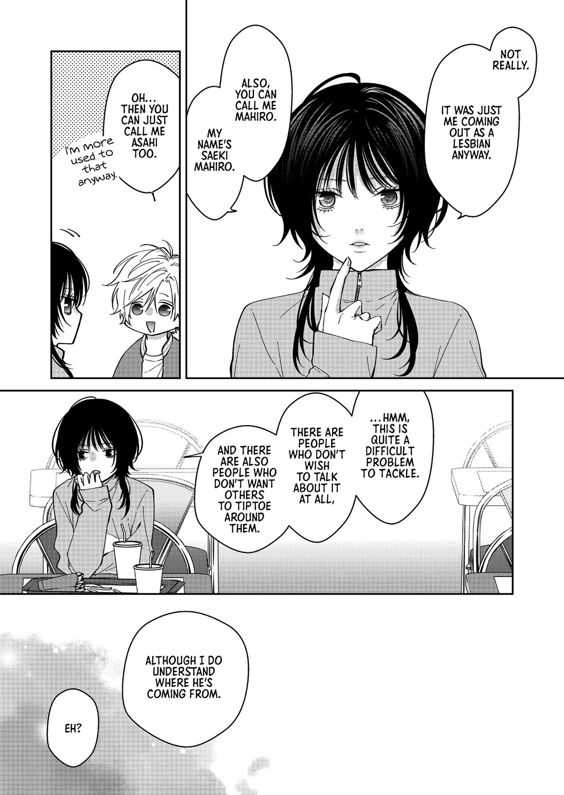 Sensitive Boy Chapter 64 page 4 - Chapter 64: Circumstances on "this side"