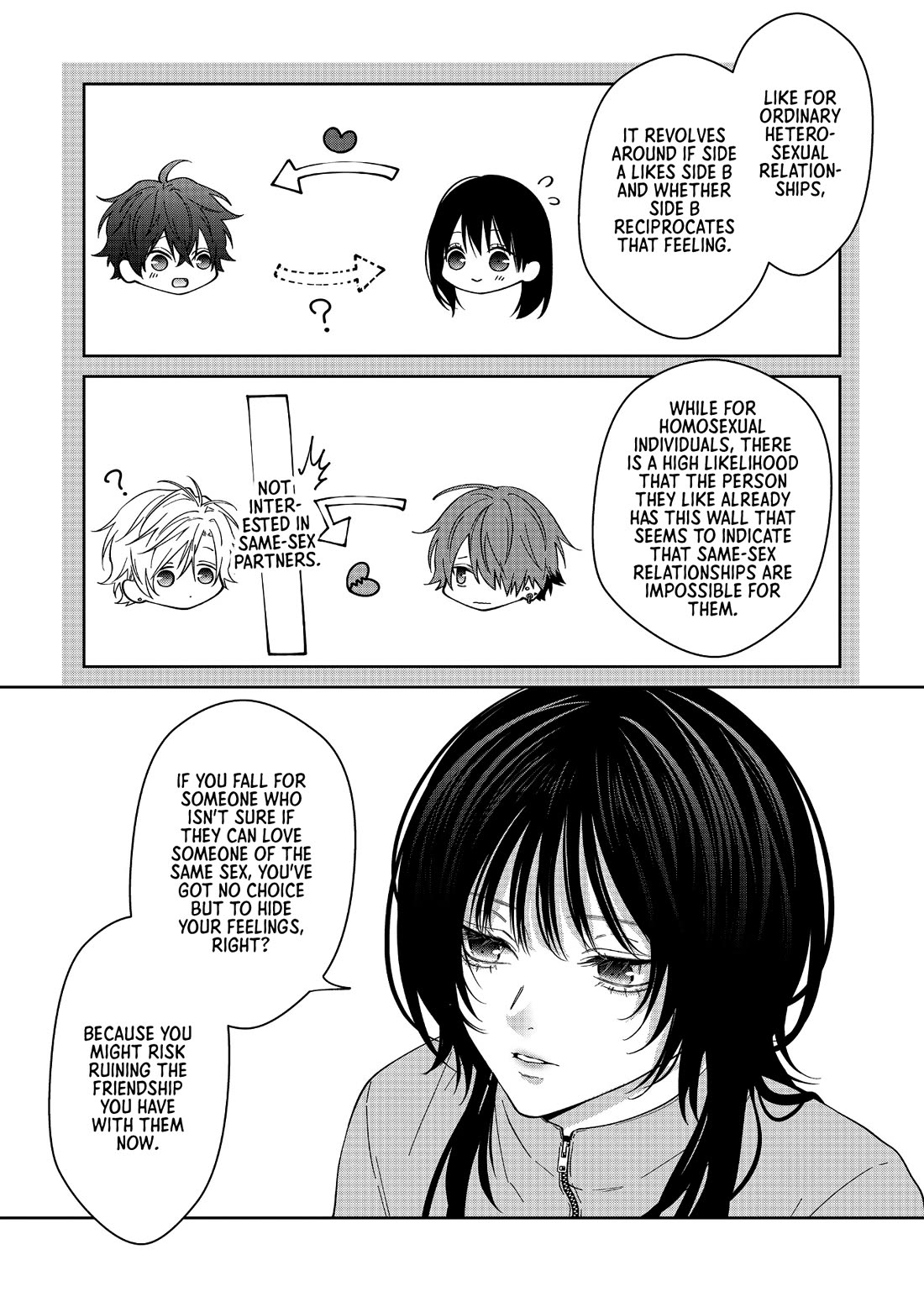 Sensitive Boy Chapter 64 page 5 - Chapter 64: Circumstances on "this side"