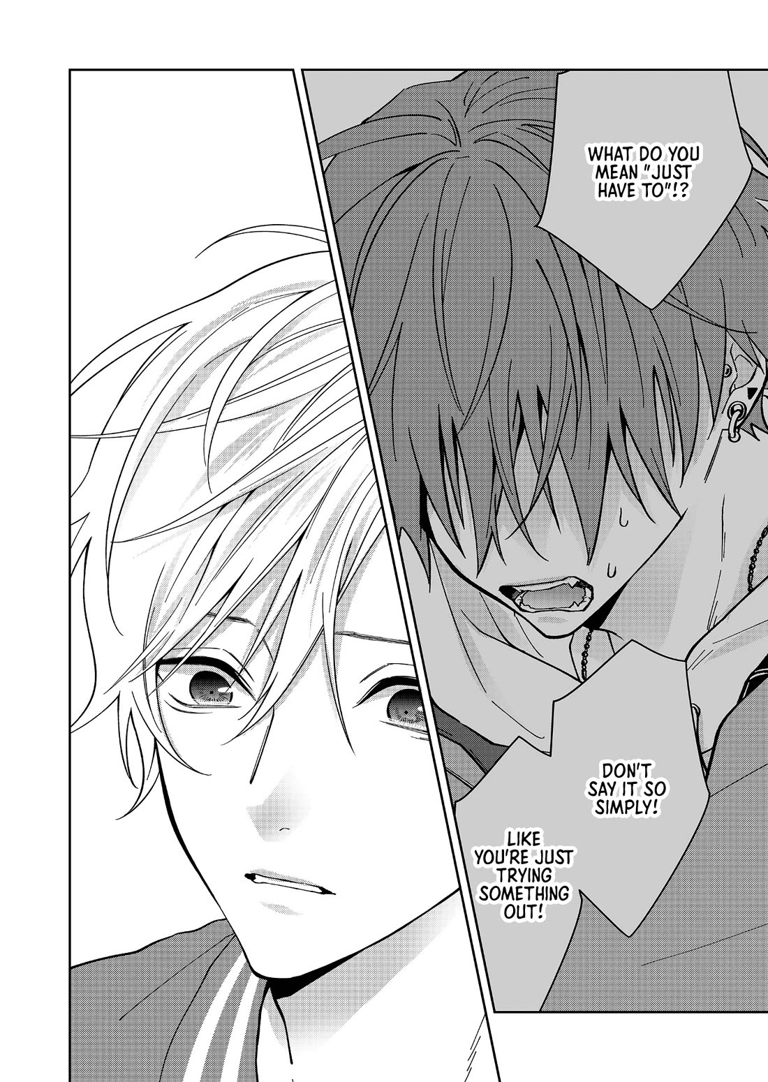 Sensitive Boy Chapter 64 page 8 - Chapter 64: Circumstances on "this side"