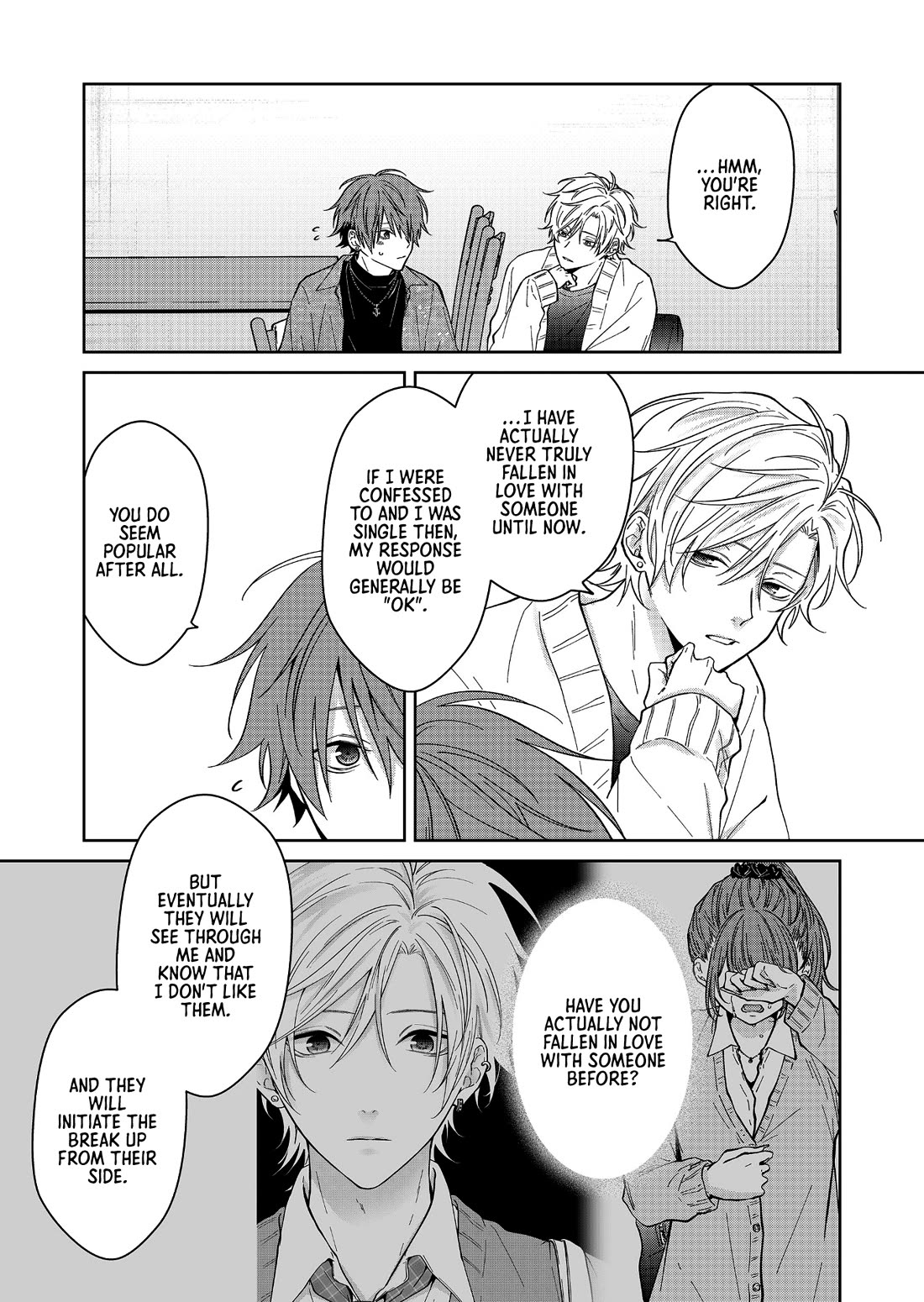 Sensitive Boy Chapter 65 page 4 - Chapter 65: The Answer