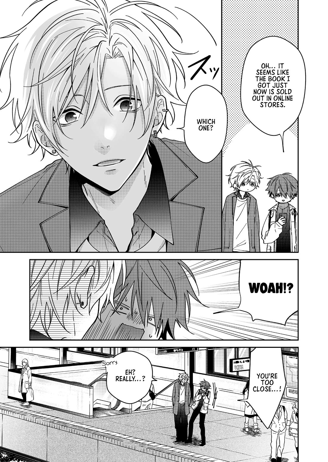 Sensitive Boy Chapter 66 page 4 - Chapter 66: Same-Sex DIstance