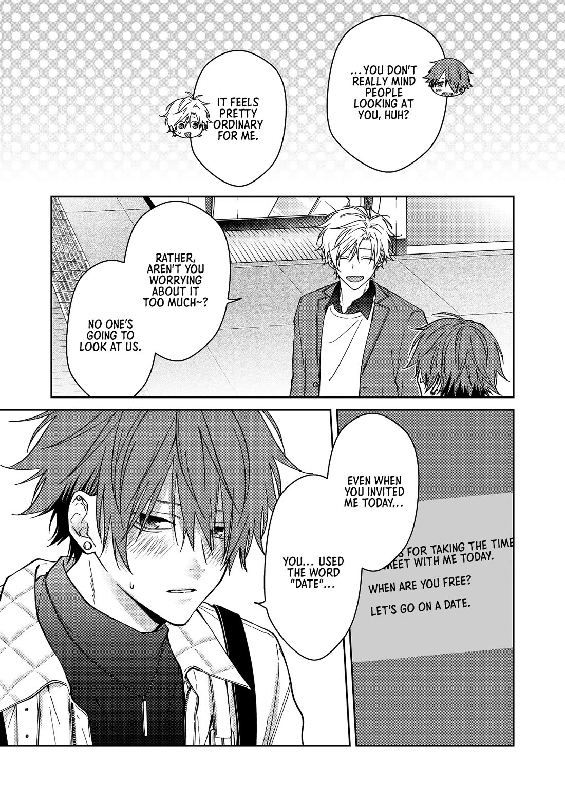 Sensitive Boy Chapter 66 page 5 - Chapter 66: Same-Sex DIstance