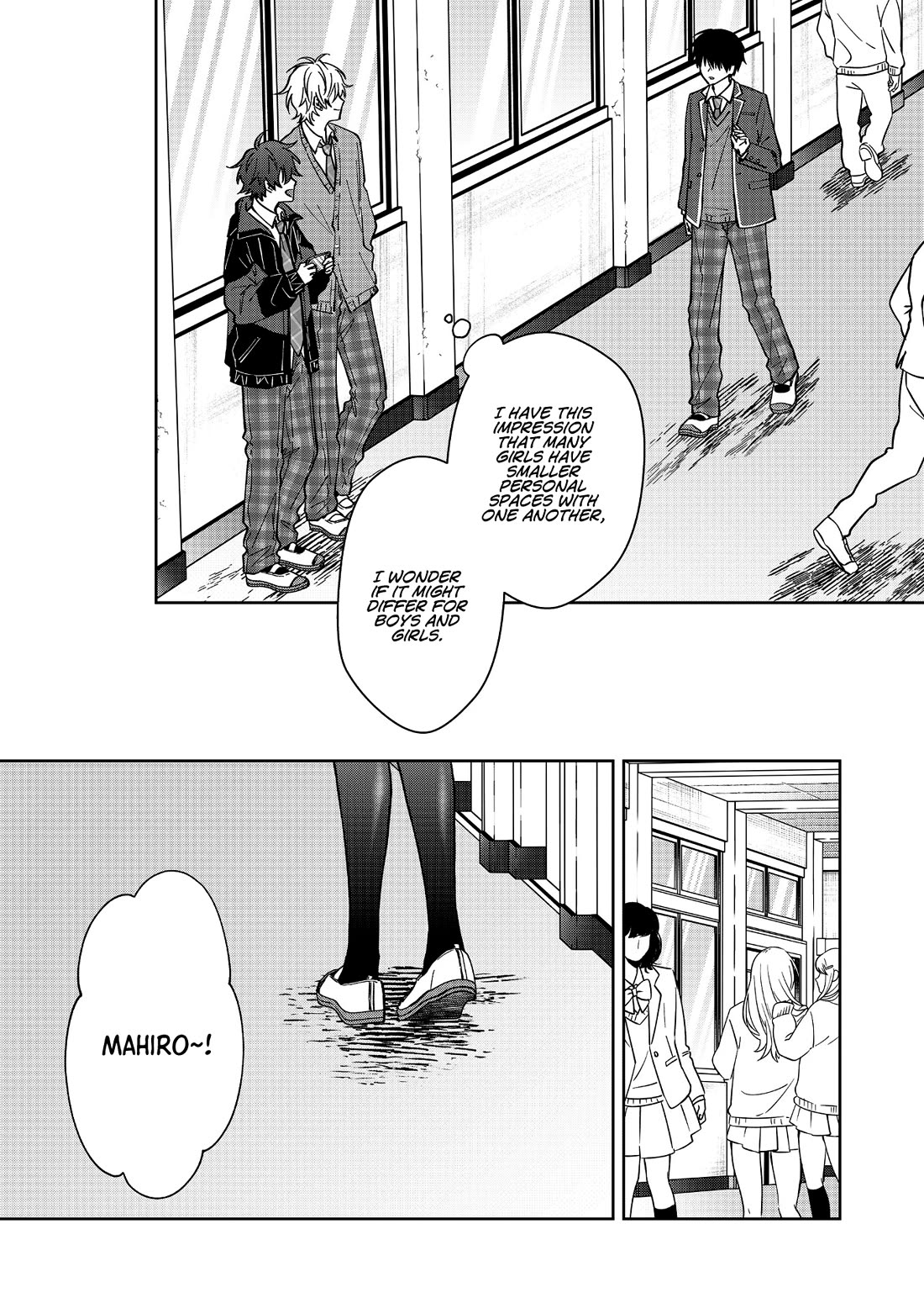 Sensitive Boy Chapter 66 page 9 - Chapter 66: Same-Sex DIstance