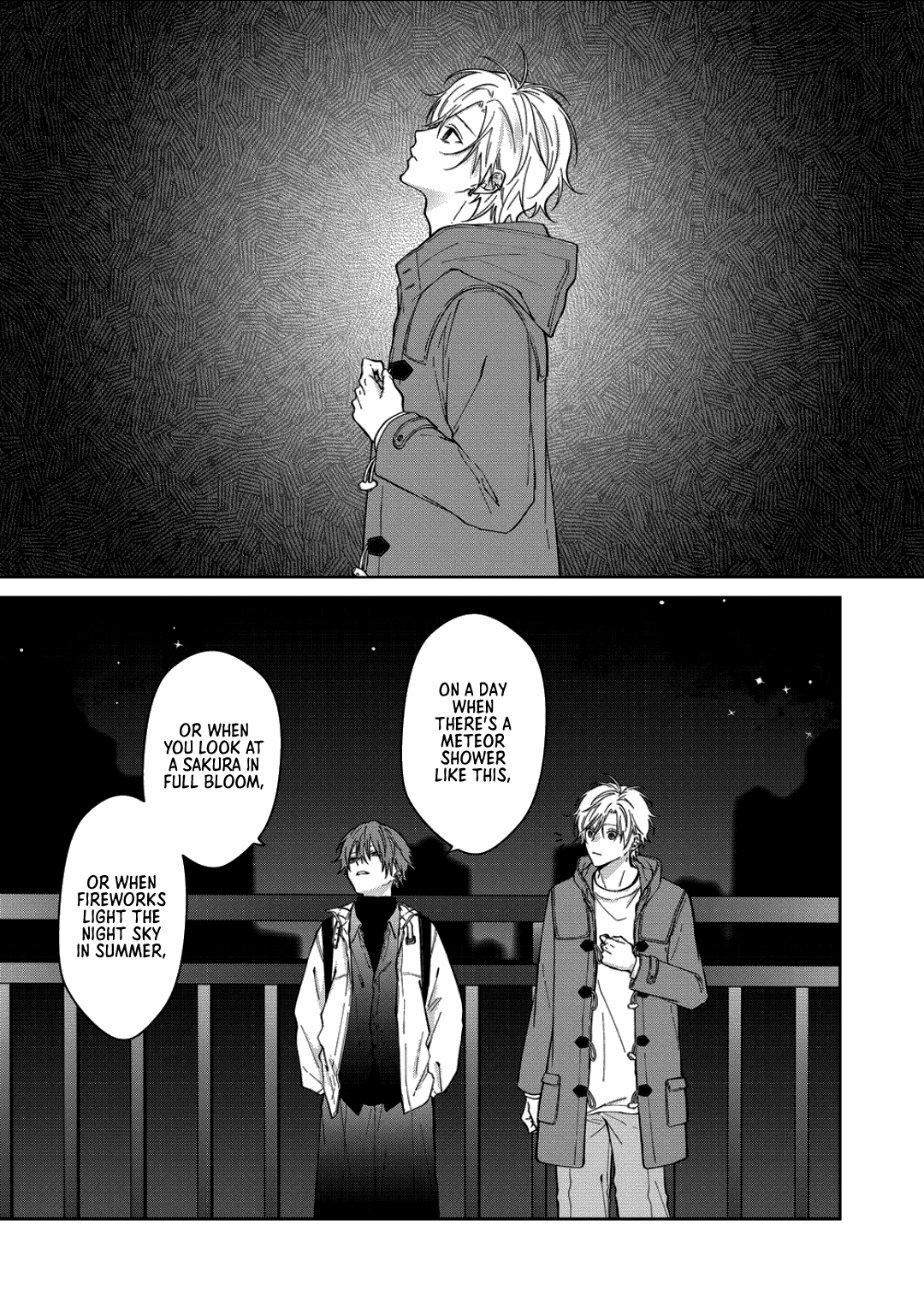 Sensitive Boy Chapter 68 page 7 - Chapter 68: Starry Night