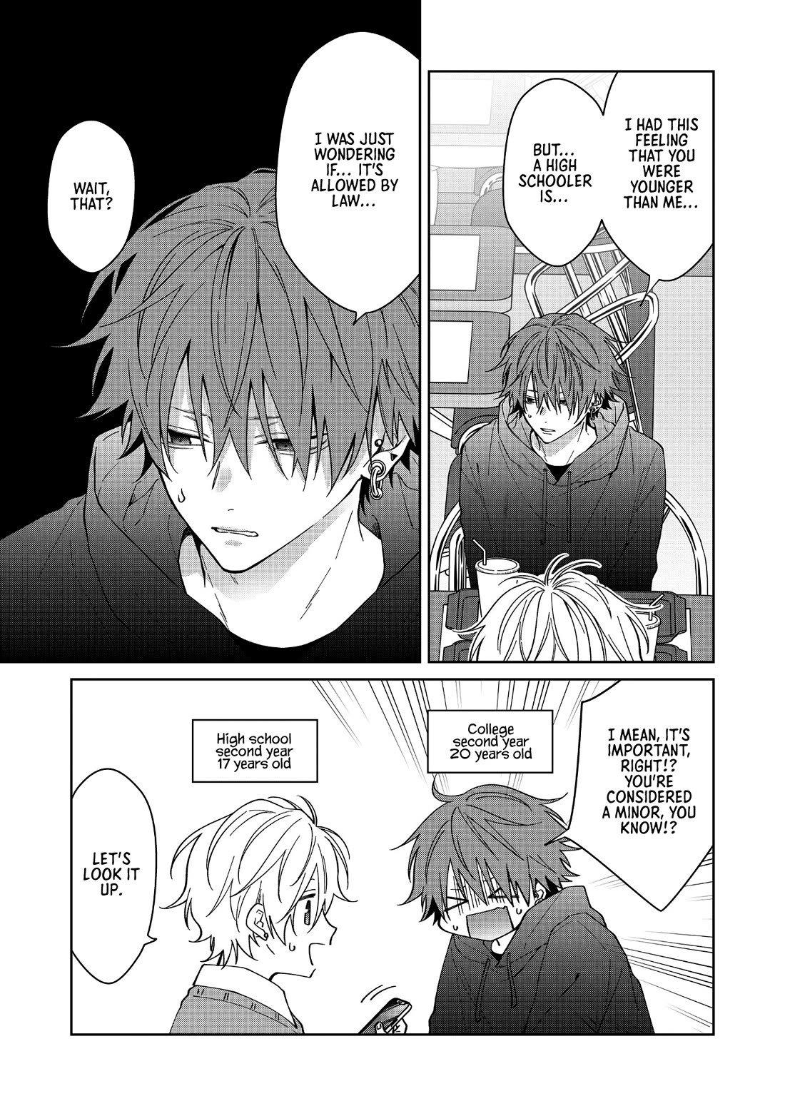 Sensitive Boy Chapter 70 page 4 - Chapter 70: Age