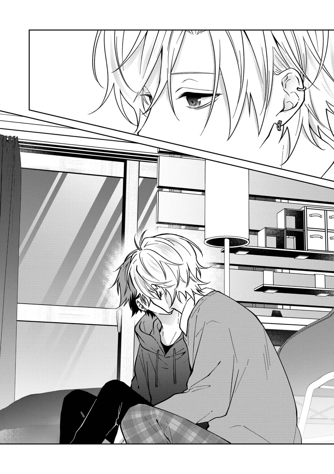 Sensitive Boy Chapter 71 page 14 - Chapter 71: Kanefumi's Home