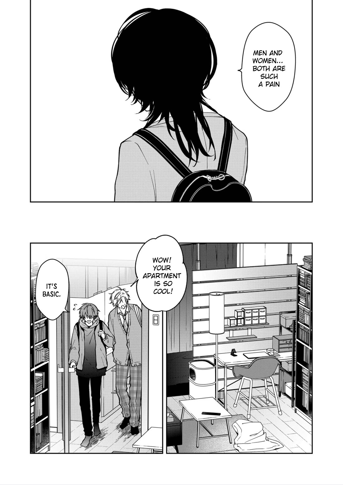 Sensitive Boy Chapter 71 page 3 - Chapter 71: Kanefumi's Home