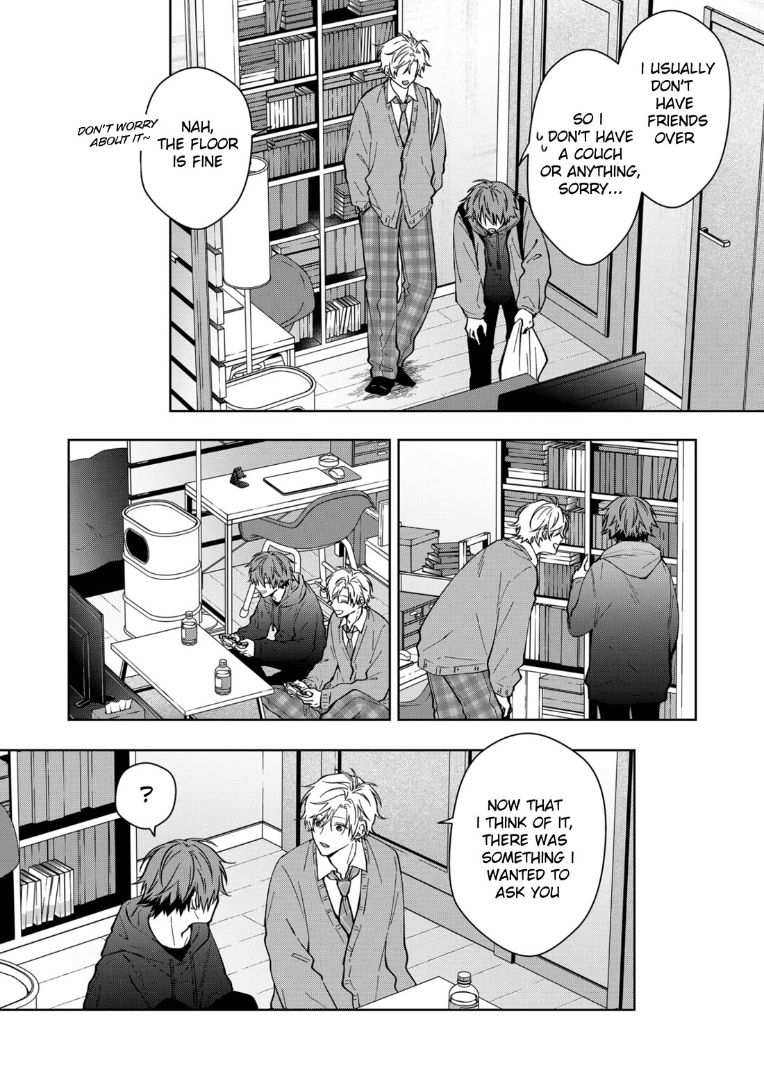 Sensitive Boy Chapter 71 page 4 - Chapter 71: Kanefumi's Home