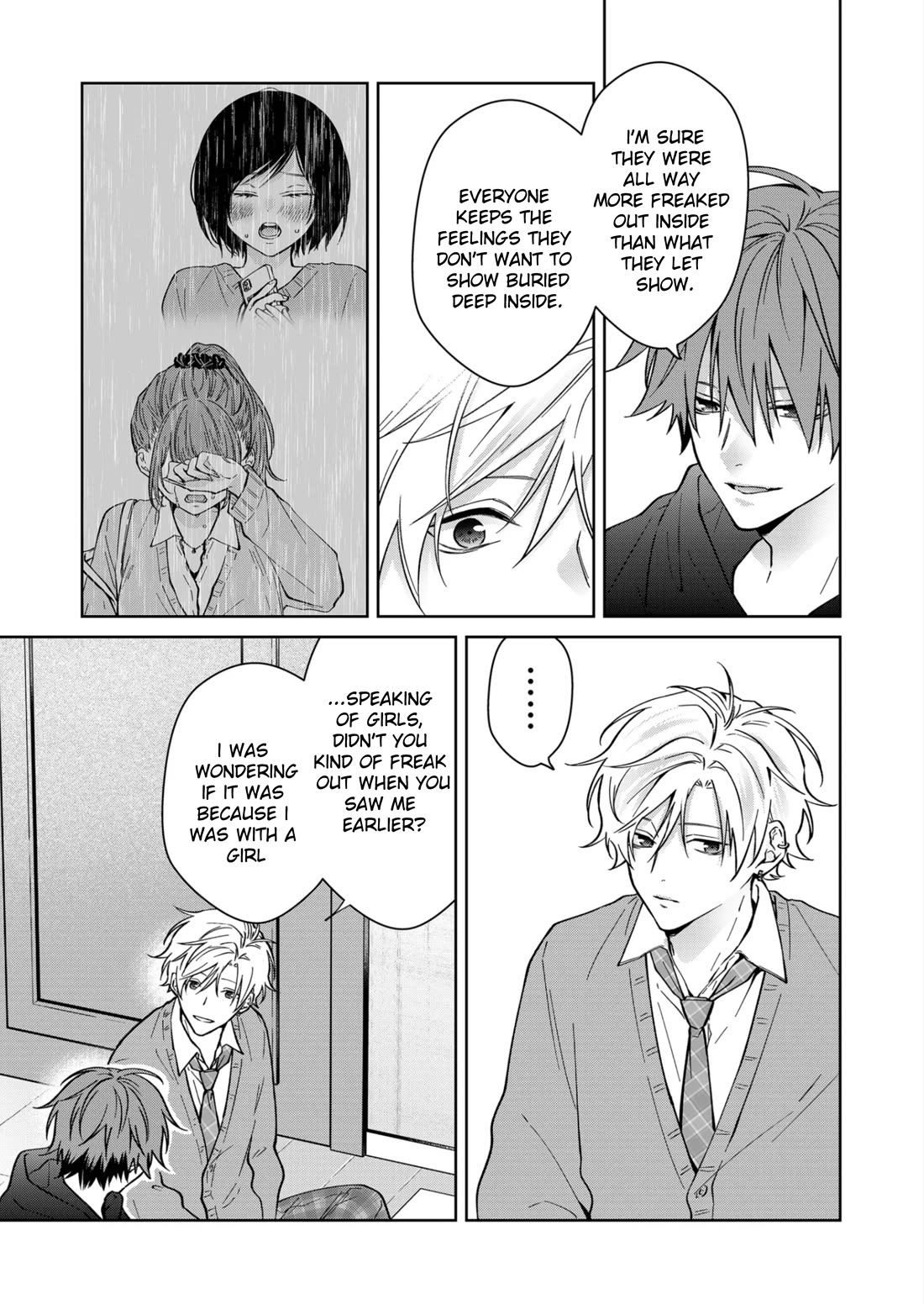 Sensitive Boy Chapter 71 page 8 - Chapter 71: Kanefumi's Home