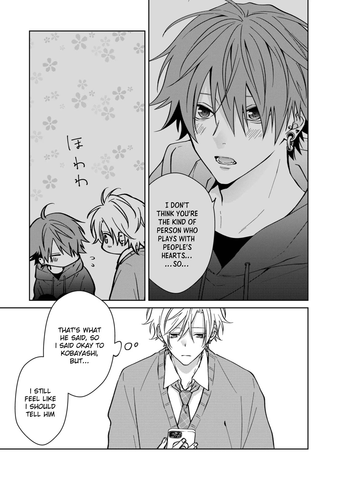 Sensitive Boy Chapter 72 page 11 - Chapter 72: A Favor For Kobayashi