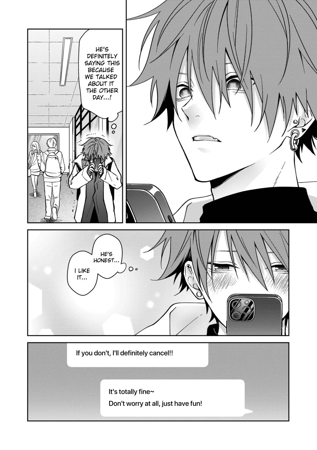 Sensitive Boy Chapter 72 page 14 - Chapter 72: A Favor For Kobayashi