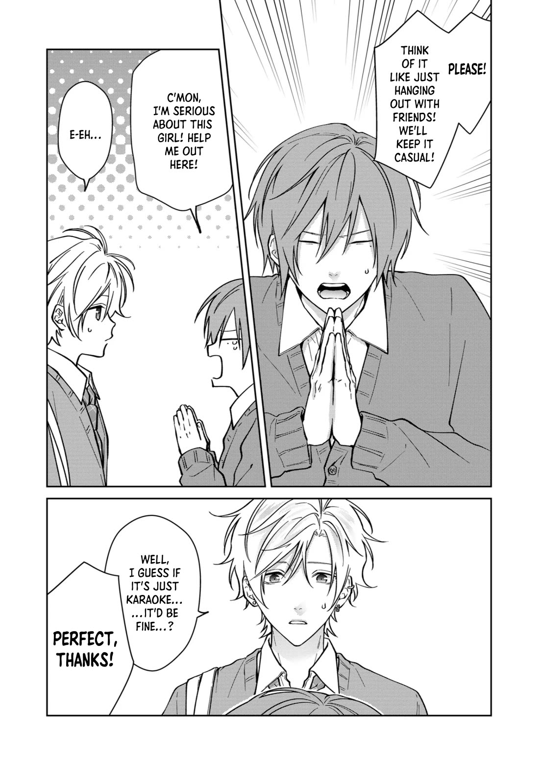 Sensitive Boy Chapter 72 page 8 - Chapter 72: A Favor For Kobayashi