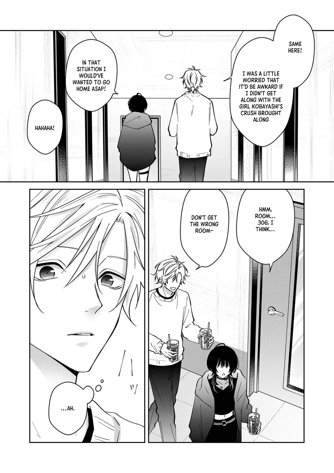 Sensitive Boy Chapter 73 page 13 - Chapter 73: Double Date