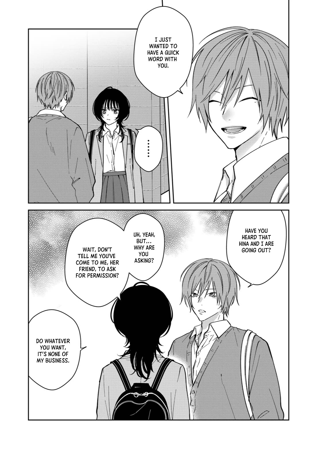 Sensitive Boy Chapter 74 page 12 - Chapter 74: Double Date 2