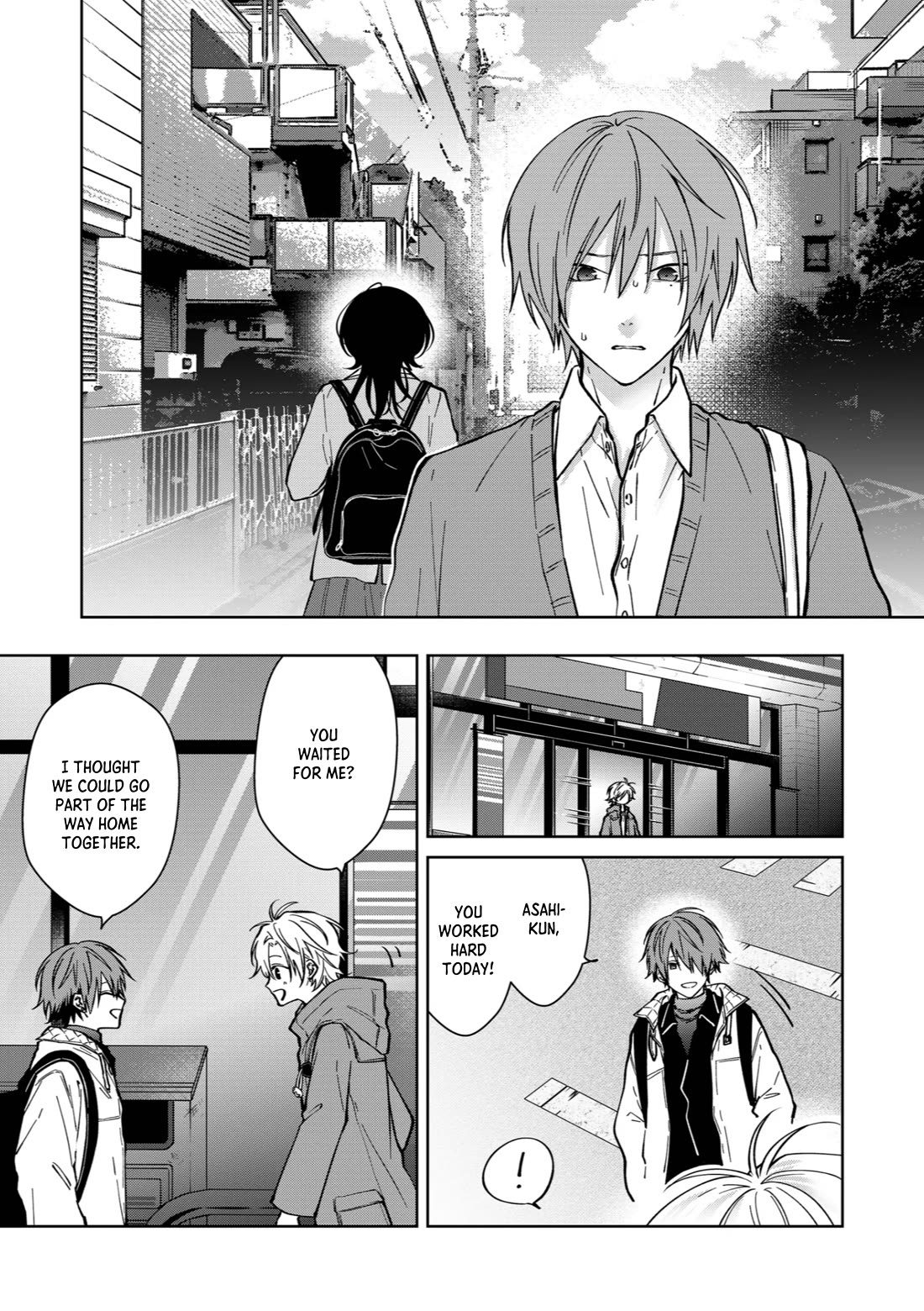 Sensitive Boy Chapter 75 page 13 - Chapter 75: Mahiro and Kobayashi