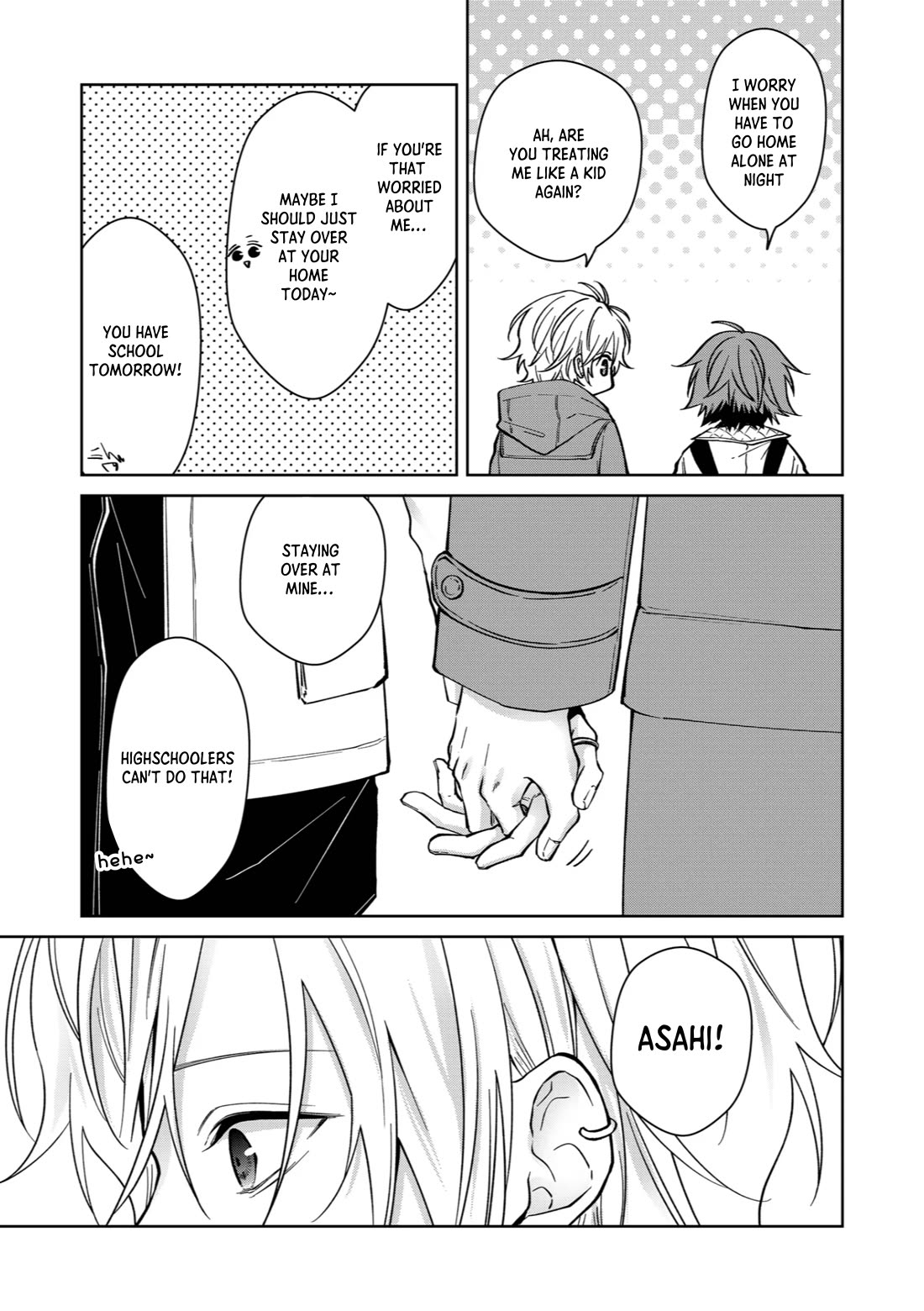 Sensitive Boy Chapter 75 page 14 - Chapter 75: Mahiro and Kobayashi