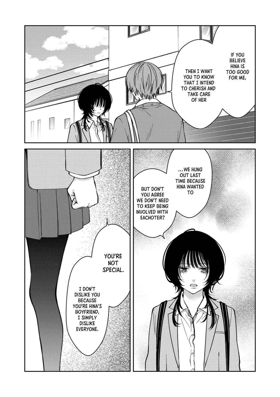 Sensitive Boy Chapter 75 page 2 - Chapter 75: Mahiro and Kobayashi
