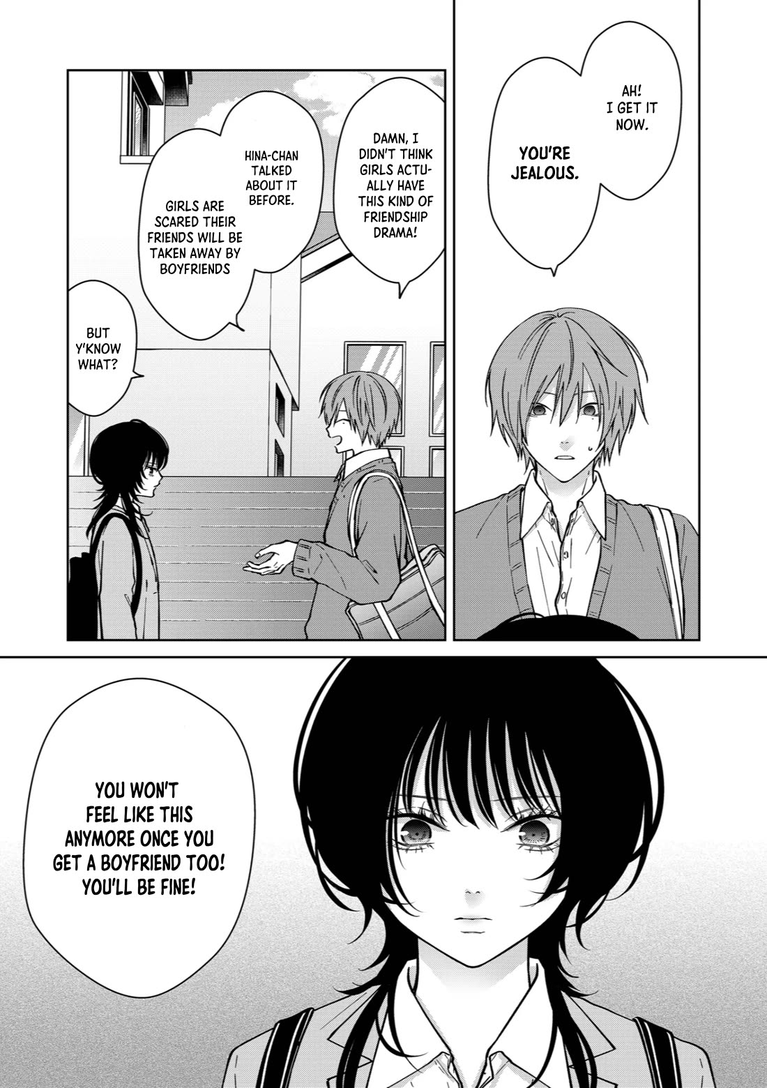 Sensitive Boy Chapter 75 page 3 - Chapter 75: Mahiro and Kobayashi