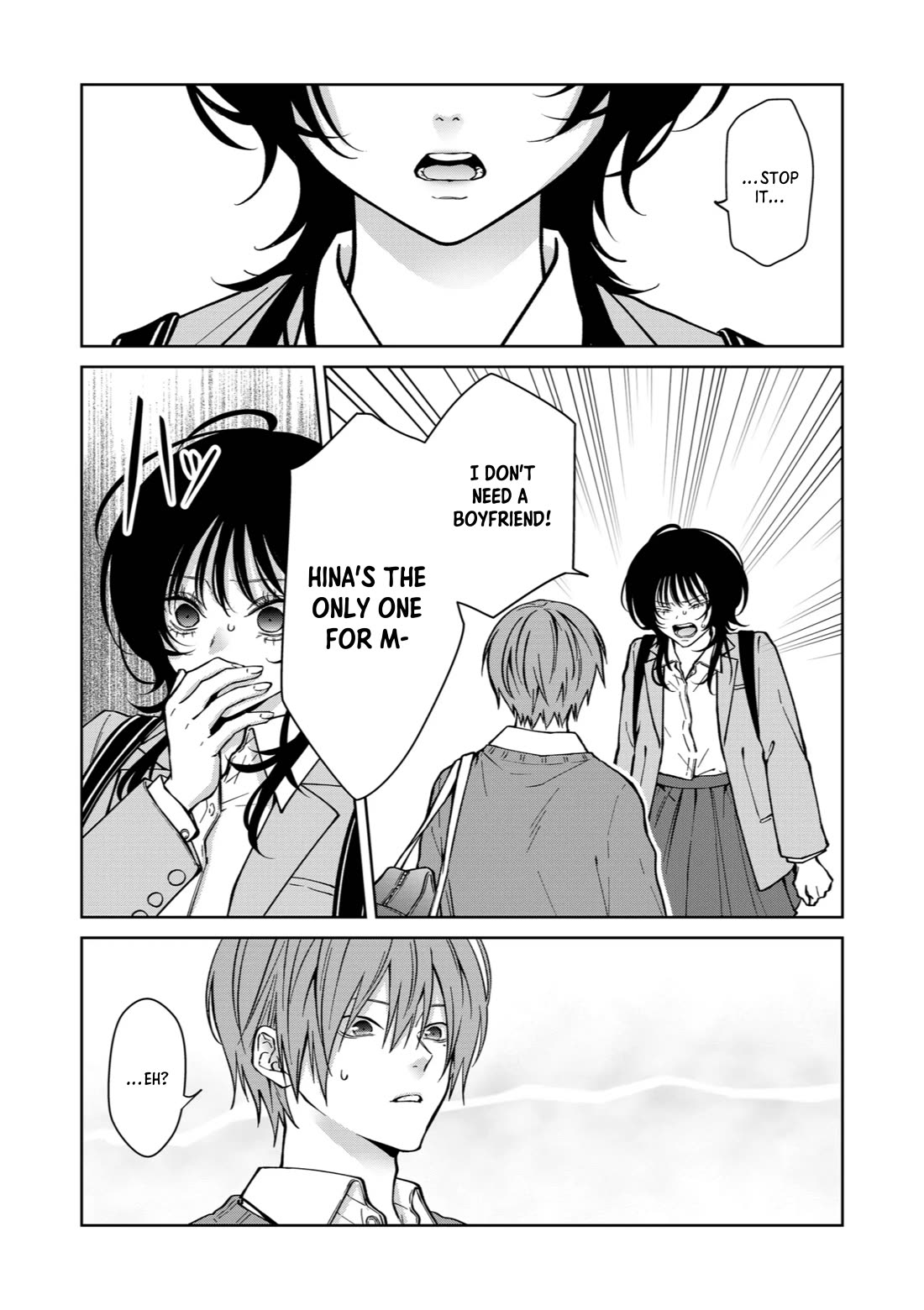 Sensitive Boy Chapter 75 page 4 - Chapter 75: Mahiro and Kobayashi