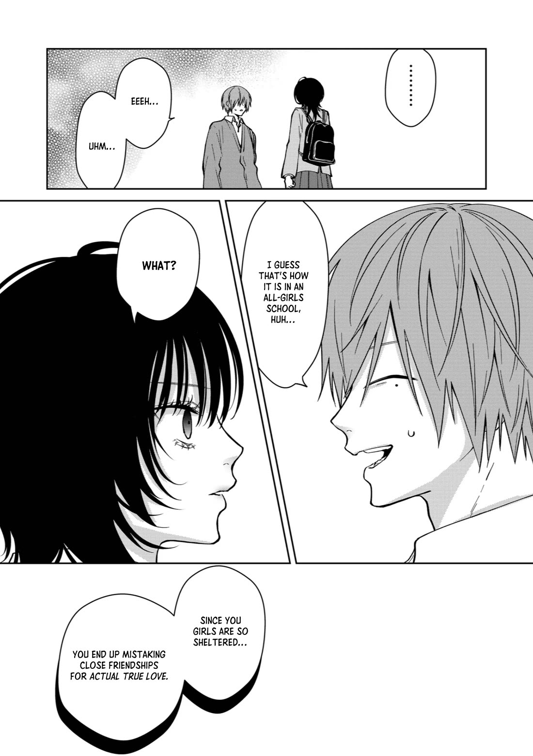 Sensitive Boy Chapter 75 page 6 - Chapter 75: Mahiro and Kobayashi