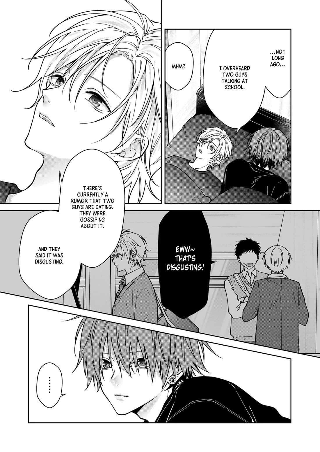 Sensitive Boy Chapter 76 page 10 - Chapter 76: Running into Friends
