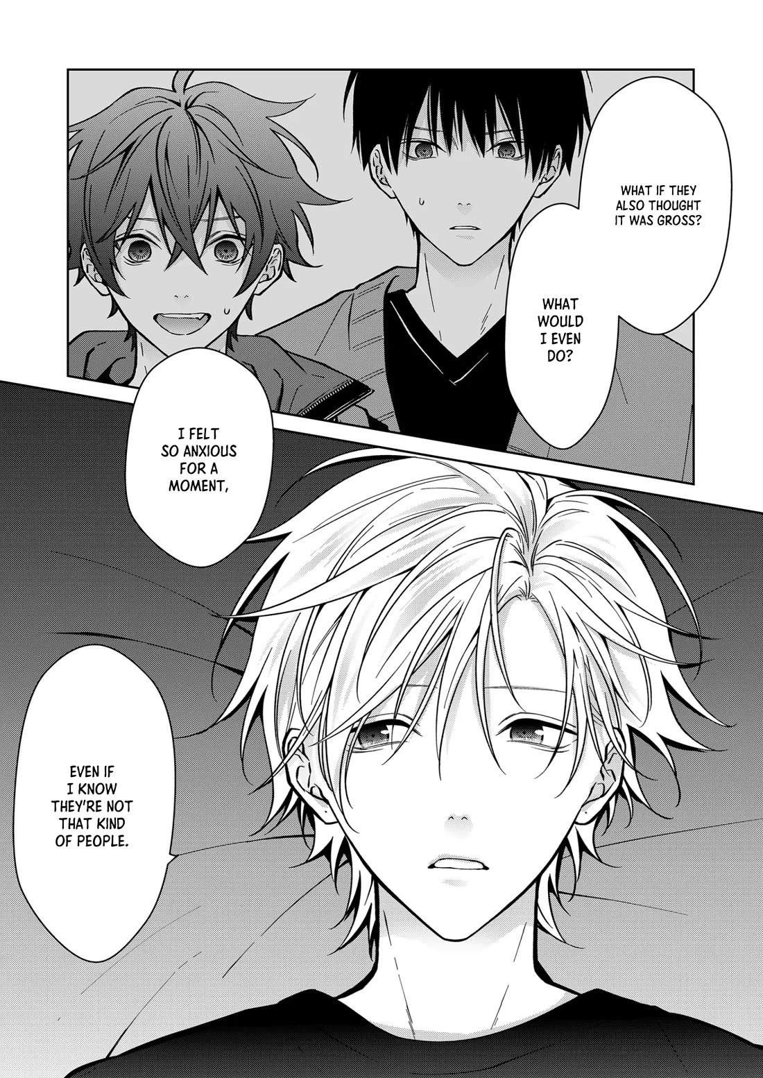 Sensitive Boy Chapter 76 page 12 - Chapter 76: Running into Friends