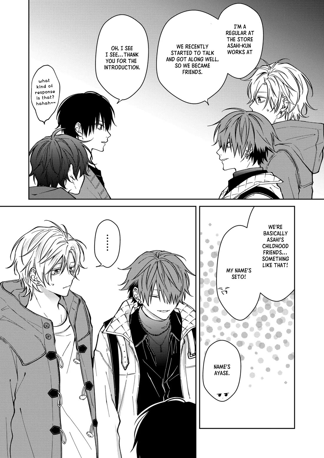 Sensitive Boy Chapter 76 page 4 - Chapter 76: Running into Friends